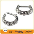stainless steel bar Septum Clicker Body Piercing Jewelry Nose Ring Hoop Ear Cartilage Helix